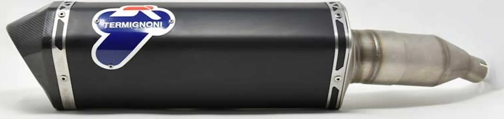 Tubo De Escape Con Catalizador Y Sin Homologación Acústica Scream Titano Negro Copa Carbono - Termignoni Compatible Con Yamaha X-Max 300 (2017-2020)