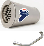 Sistema De Escape Completo Sin Catalizador Y Sin Homologación Acústica Gp2R-R Acero Inox - Termignoni Compatible Con Yamaha N-Max 125 (2017-2020)
