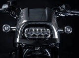 Cubierta Del Faro Carbono - Zard Compatible Con Harley-Davidson Sportster S 1250 (2021-2023)