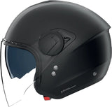 Urban Commuting Motorcycle Helmet Nolan N20-2 Visor Matte Black Classico 302 Size S