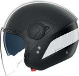 Casco Urban Commuting Para Moto Nolan N20-2 Visor Negro / Blanco Dolce Vita 347 Talla Xs