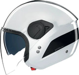 Casco Urban Commuting Para Moto Nolan N20-2 Visor Blanco / Negro Dolce Vita 348 Talla M
