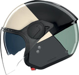Urban Commuting Motorcycle Helmet Nolan N20-2 Visor Black / Red / Anthracite / White Blocco 354 Size M