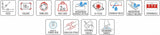 Tanklock Black Tank Bag - 18 Lt Nylon - Givi Compatible With Bmw R 1200 Rt (2014-2018)