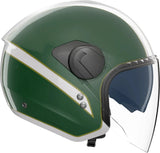 Casco Urban Commuting Para Moto Nolan N20-2 Visor Blanco / Verde / Rojo Tricolore 346 Talla Xxs