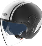 Casco Urban Commuting Para Moto Nolan N20-2 Visor Negro / Blanco Dolce Vita 347 Talla Xs