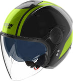 Casco Urban Commuting Para Moto Nolan N20-2 Visor Negro / Verde Impulso Dolce Vita 352 Talla Xl