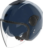 Casco Urban Commuting Para Moto Nolan N20-2 Visor Azul Profundo Classico Nobile 312 Talla Xl