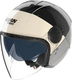 Urban Commuting Motorcycle Helmet Nolan N20-2 Visor Black / Red / Anthracite / White Blocco 354 Size M
