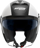 Urban Commuting Motorcycle Helmet Nolan N40-5 06 Black / White / Checkers Bellavista 341 Size L