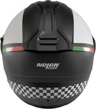 Urban Commuting Motorcycle Helmet Nolan N40-5 06 Black / White / Checkers Bellavista 341 Size L