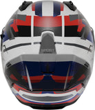 Full-Face Speeding Motorcycle Helmet Nolan N60-6 Sport White / Blue / Red Corsa 355 Size Xs