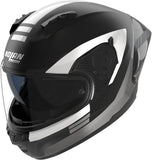 Full-Face Speeding Motorcycle Helmet Nolan N60-6 Sport Black / Grey Contrasto 359 Size Xl