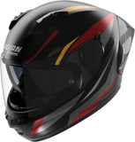 Casco Integral Speeding Para Moto Nolan N60-6 Sport Negro / Rojo / Antracita / Oro Lesmo 353 Talla Xxs
